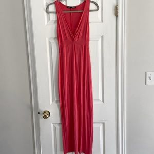 Rebel Sugar | Coral maxi dress
